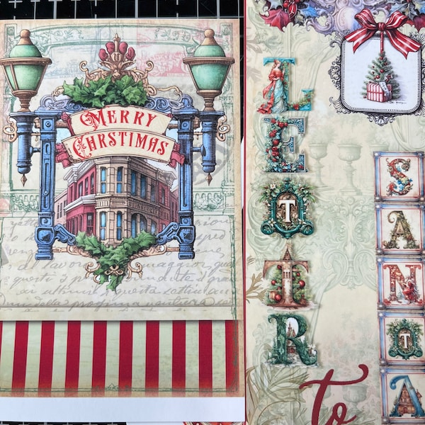Junk Journal Christmas Folding Folio: Letters to Santa Ephemera ...