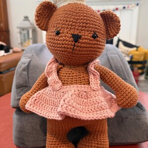 あみぐるみ編み図 - テディベアのタフィ（英語のみ） - Etsy 日本