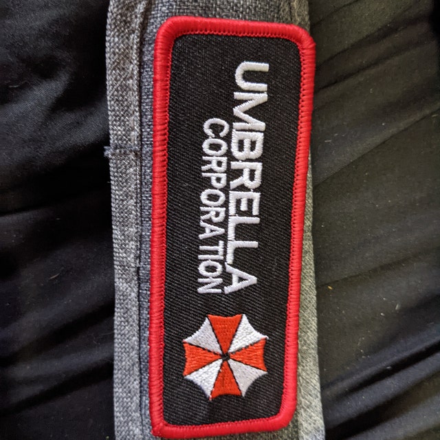 Resident Evil Umbrella Corporation Cosplay Patch Hook and Loop Backing 