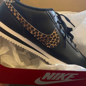 nike cortez leopard
