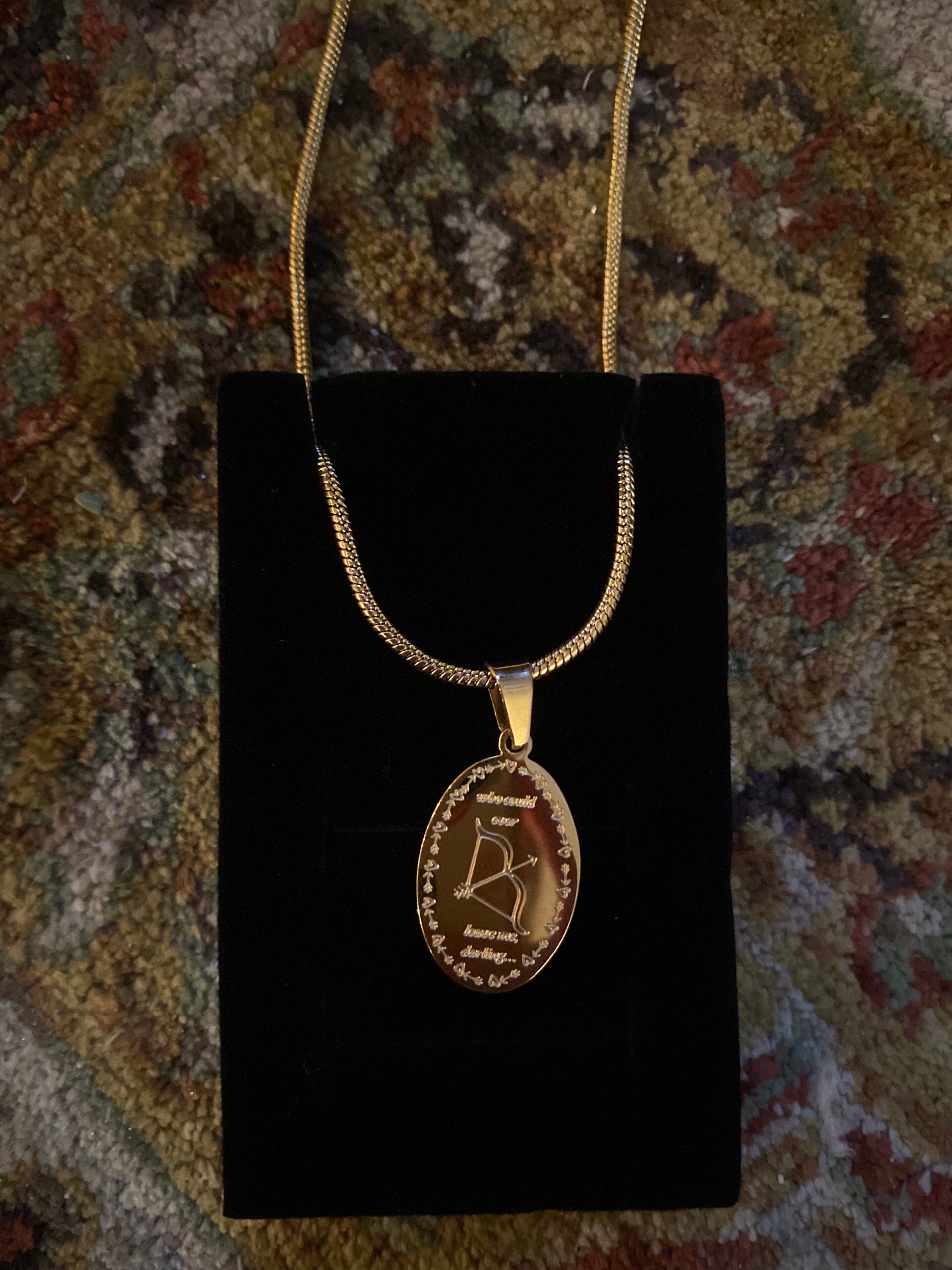 archer necklace double sided | waterproof & won’t tarnish