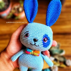 Rene the Bunny Amigurumi Crochet Pattern Hainchan - Etsy