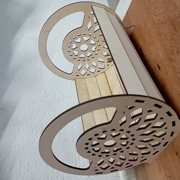 Laser Cut Decorative Basket Svg Files, Vector Files for Laser Cutting ...
