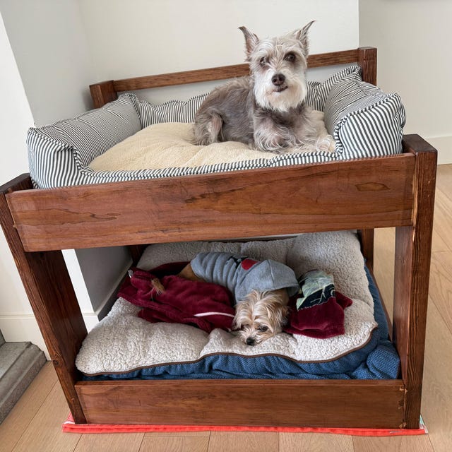 DIY二段式犬用ベッドの設計図：二段ベッドスタイル（PDFファイル