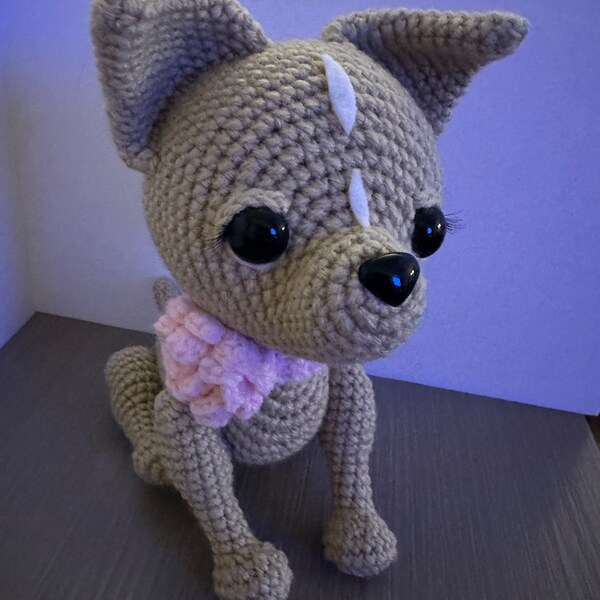 Crochet Pattern: Chi-chi the Chihuahua Amigurumi Puppy (PDF) - Etsy
