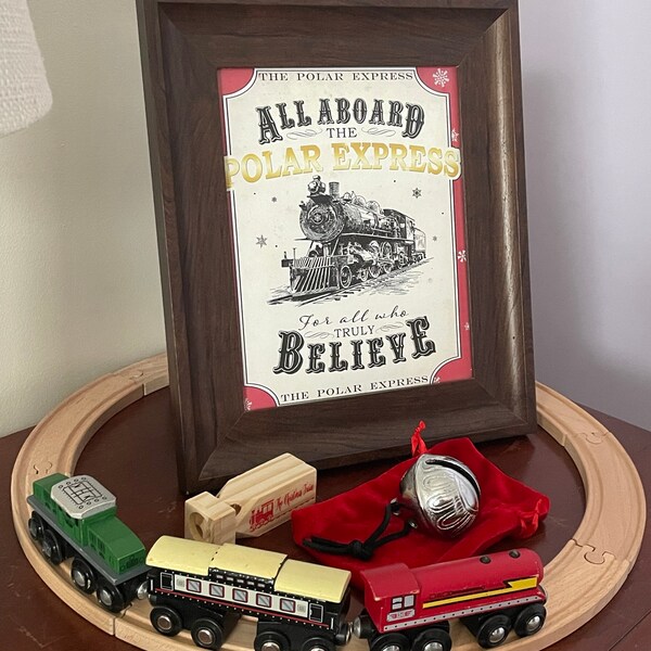 Polar Express Poster - All Aboard - INSTANT DOWNLOAD - Printable ...