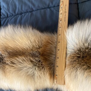 Natural Silver Fox Fur Hat Adjustable Hat Removable Tail Saga - Etsy