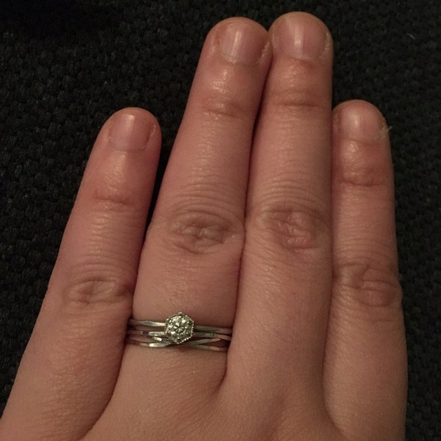 trinity ring etsy