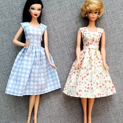 Basic Barbie Dress PDF Sewing Pattern Barbie Dress Pattern, Doll ...
