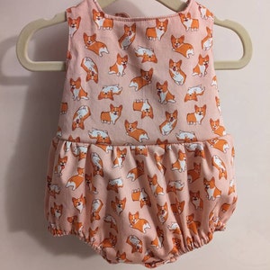 Dandelion Crochet Romper