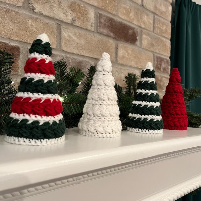 A customer's finished Wheat Stitch Tree Crochet Pattern + Video