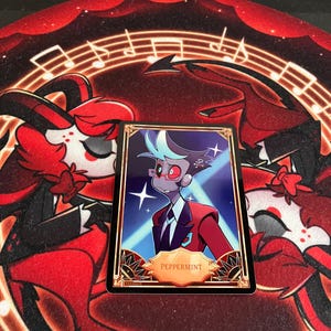 Peppermint Vox Assistant Hazbin Hotel - Card Fanmade - Etsy