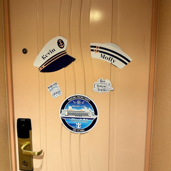 Personalized Cruise Door Magnets, Cruise Door Decorations, Royal ...