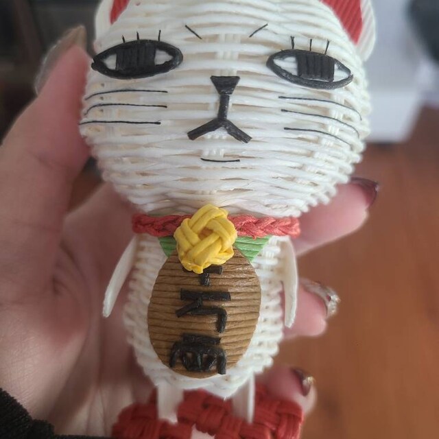 Turbo Granny/ Tabo Baba/ Maneki Neko Handmade Paper Toy - Etsy