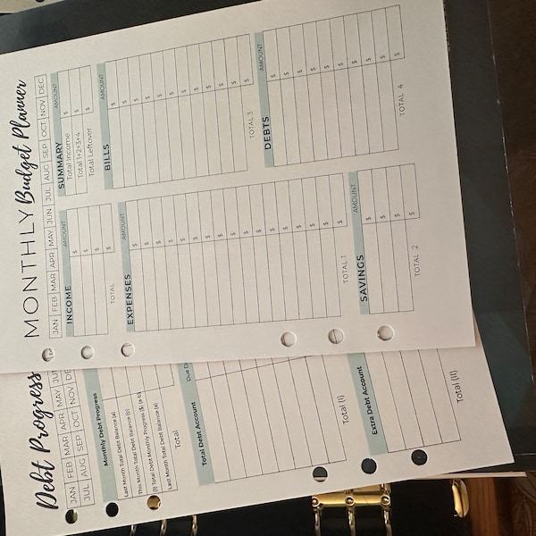 2025 Bullet Journal & Calendar Bundle Digital Planner Journal Pages A4