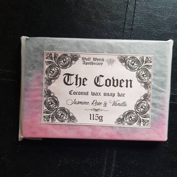 Gothic Bridesmaid Gift, Unique Wedding Favour, Dried Flower Bath Salt ...