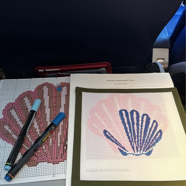 Bow Needlepoint Digital Chart Etsy