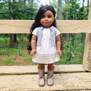 Natural Grey Doll Eyes Fits most 18'' doll American | Etsy