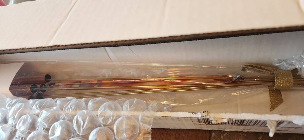 Copper Cattail Wind Chimes