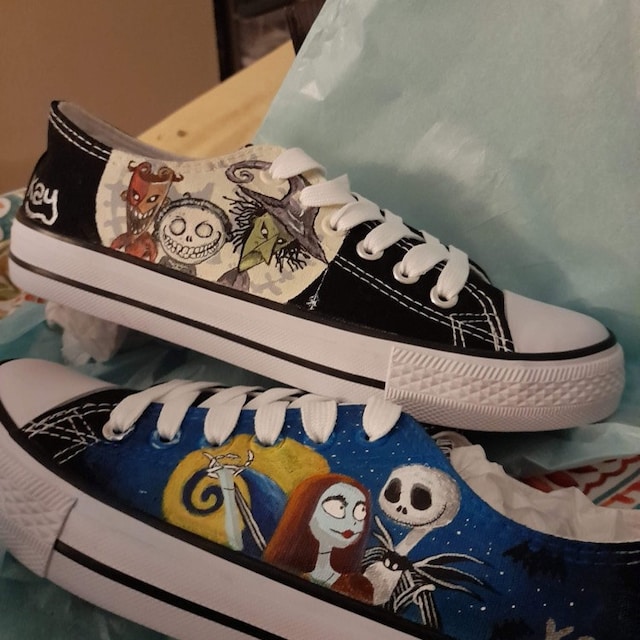 How to Custom Paint Shoes With Your Kids - Merrick's Art