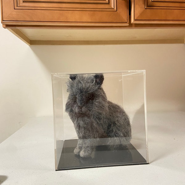 Custom Made Rabbit, Needle Felted Pet Portrait, Life Size Bunny ...