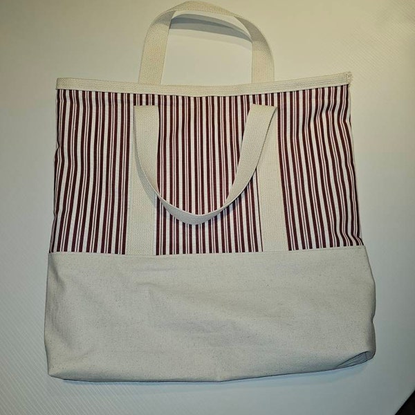 Martha Market Bag Sewing Pattern PDF | Reusable Grocery Tote Tutorial ...