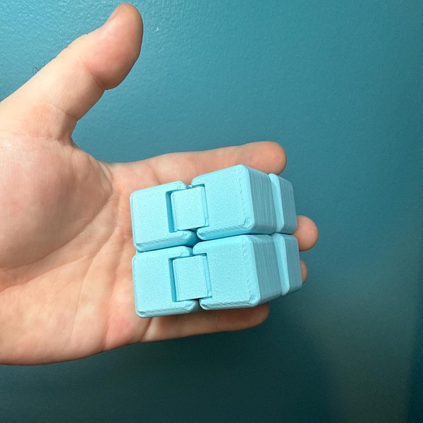 Weighted Infinity Cube Large Infinity Cube - Oversized Weighted Fidget Megacube - Etsy