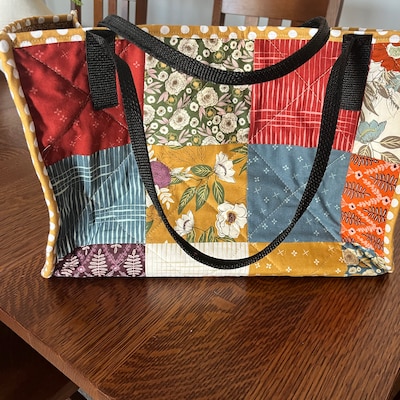 Denver Tote Two Sizes Pdf Pattern Bag Pattern Tote Bag - Etsy