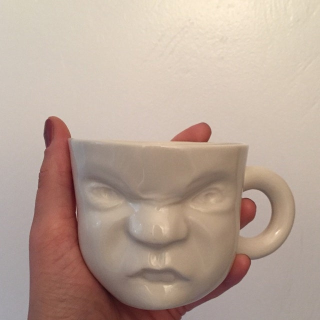 Man Face Coffee Mug for Sale by prrrki