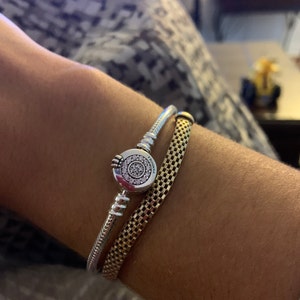 Pandora Bracelets, Moments Sparkling Crown O Snake Chain Bracelet , Sterling Silver,, Fathers Day Gift Pandora Bracelets, Moments Sparkling Crown O Snake Chain Bracelet , Sterling Silver,, Fathers Day Gift