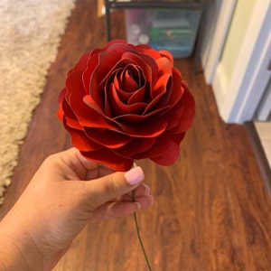 Small Annabelle Paper Roses Tutorial