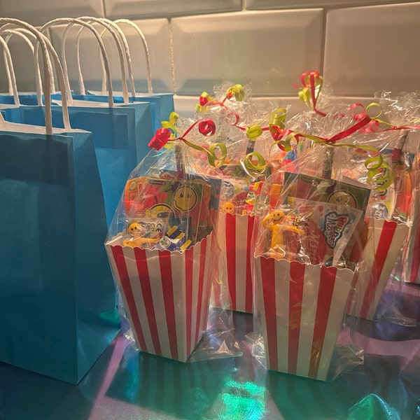 Pre Filled Birthday Party Favour Box: Unisex Goodie Bag - Etsy UK