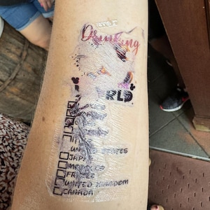 Rachel added a photo of their purchase
