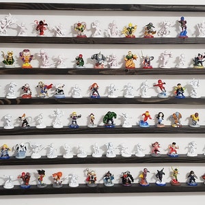 Marvel United Display Shelf for Miniatures, X-men United, Wall Display,  Miniature Storage, Board Game, Mini's, Avengers 