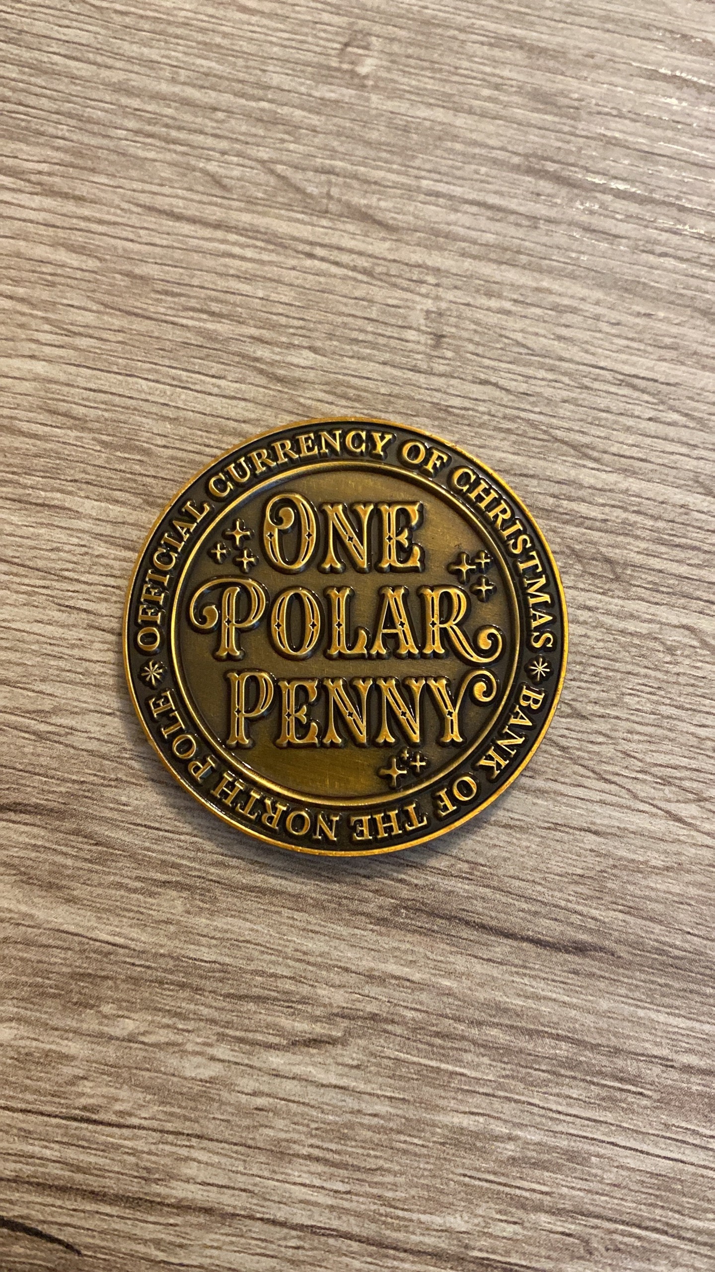 North Pole Polar Pennies Good Behaviour Coins Santa Coins christmas eve box fillers stocking filler