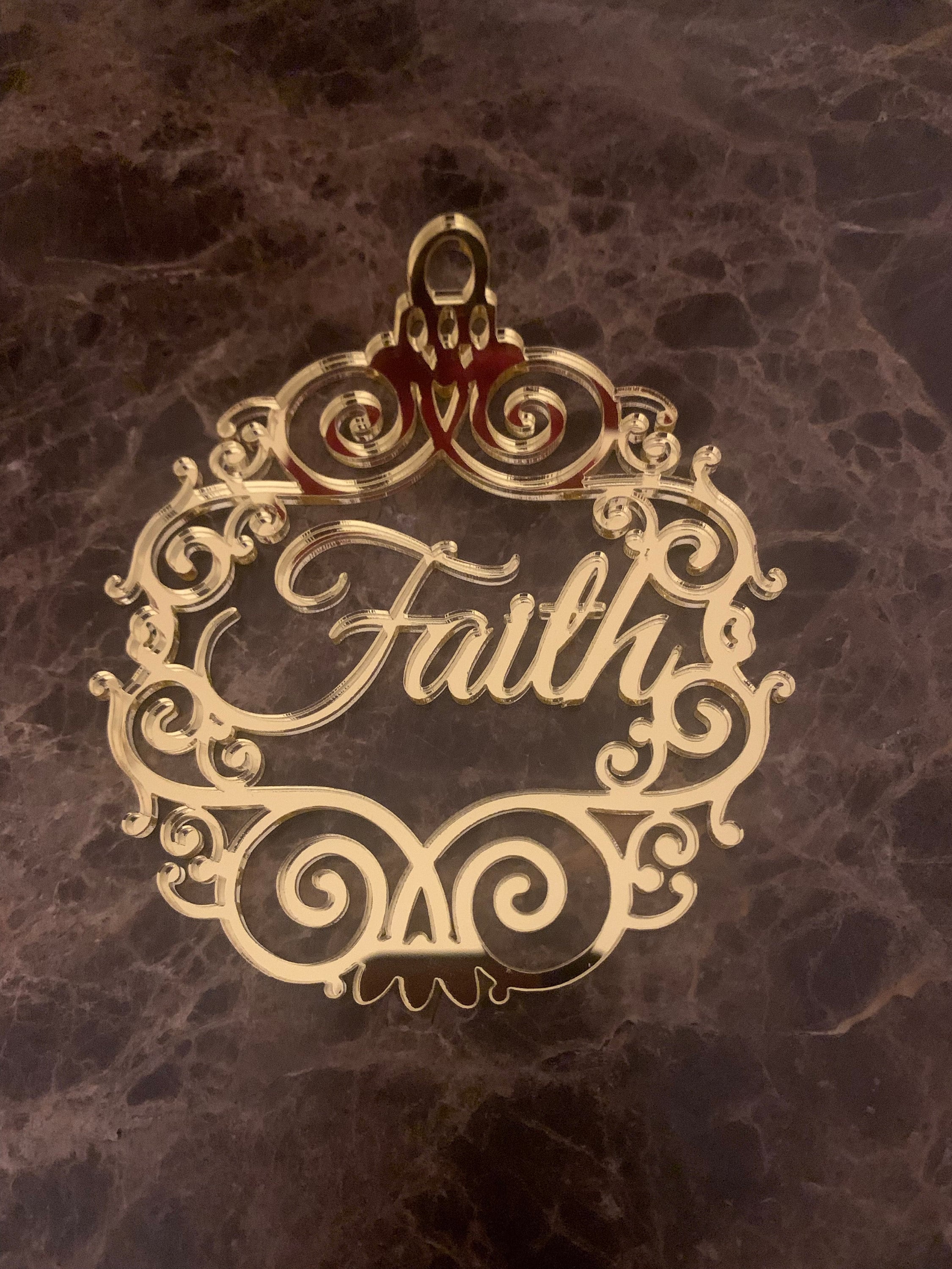 Personalized Christmas name bauble Custom ornament Tree decorations Gold mirror acrylic baubles Hanging home decor Personalised gift for her