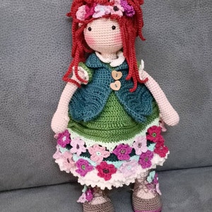 Crochet Pattern for Doll ESJA, Pdf deutsch, English, Français ...