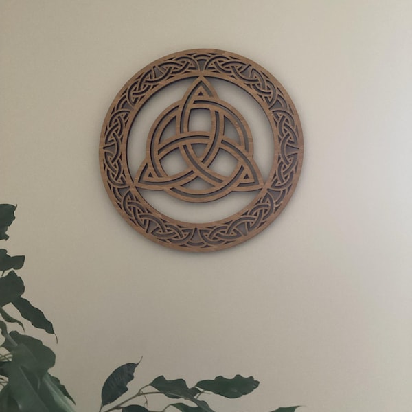 Pentacle Witchy Altar, Wood Pentagram Goth Decor, Pentacle Gothic Home ...