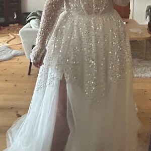 Pretty Sheath V Neck Long Sleeve Backless Knee-Length Mother of the Bride Dress
