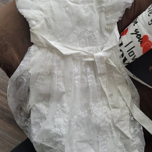 The Eva Jane Dress Beautiful Baby Girl White Blessing/christening ...