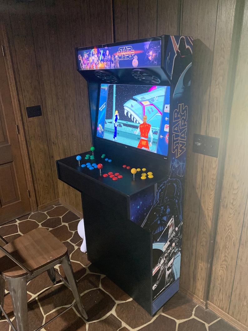 Arcade setup shared by Blake Martin