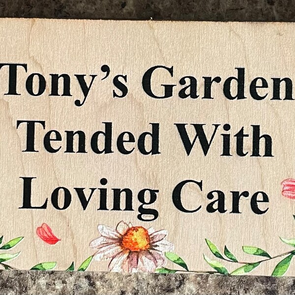 Personalised Garden Signs Garden Decor Wooden Garden Signs - Keystone 4