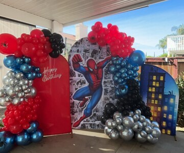 Hello Kitty backdrop Polyester Cover Party Props