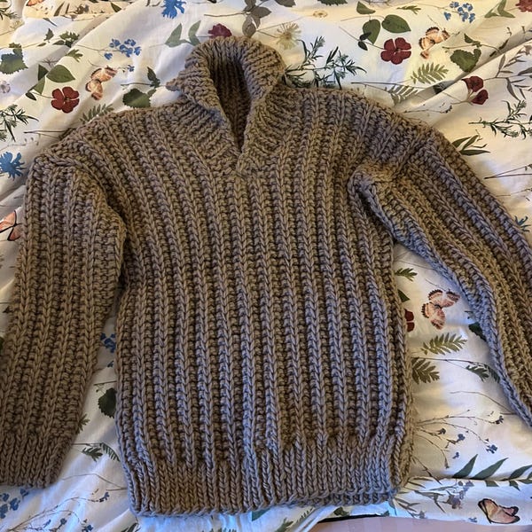Heavy-weight Knit Sweater