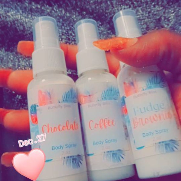 Body Spray Sample Sets, Mini Body Sprays, 2 Oz Body Spray, Sample Body ...