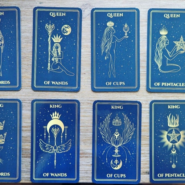 Tarot Deck 78 Cards, Wheel of Fortune, Cute Tarot Deck, Unique Tarot ...