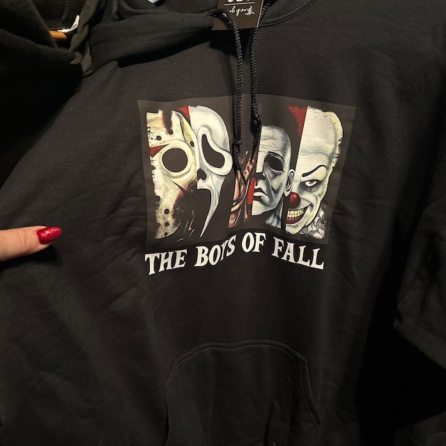 Halloween Horror The Boys Of Fall SVG, Funny Halloween Shirt