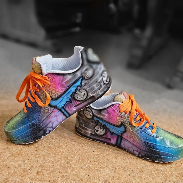 custom painted air max