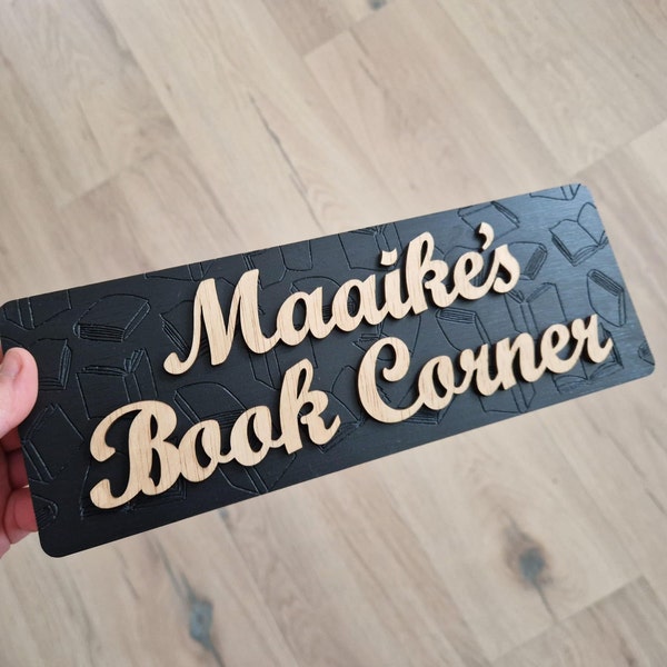 Bookshelf Nook, Bookworm Decoration, Creative Bookish Signs