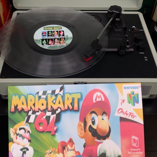 Mario Kart 64 Nintendo N64 Soundtrack Vinyl Record - Etsy